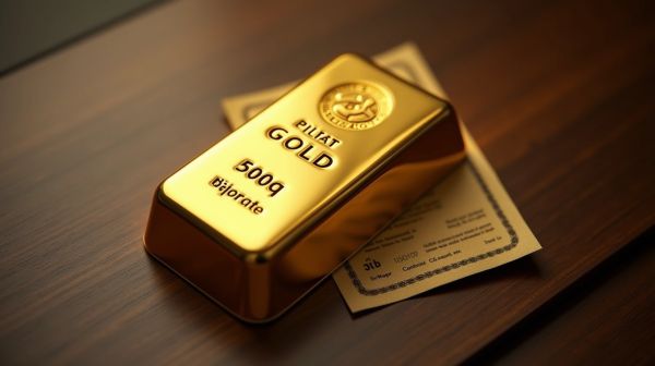 Lingot d'or 500g : investir sérieusement